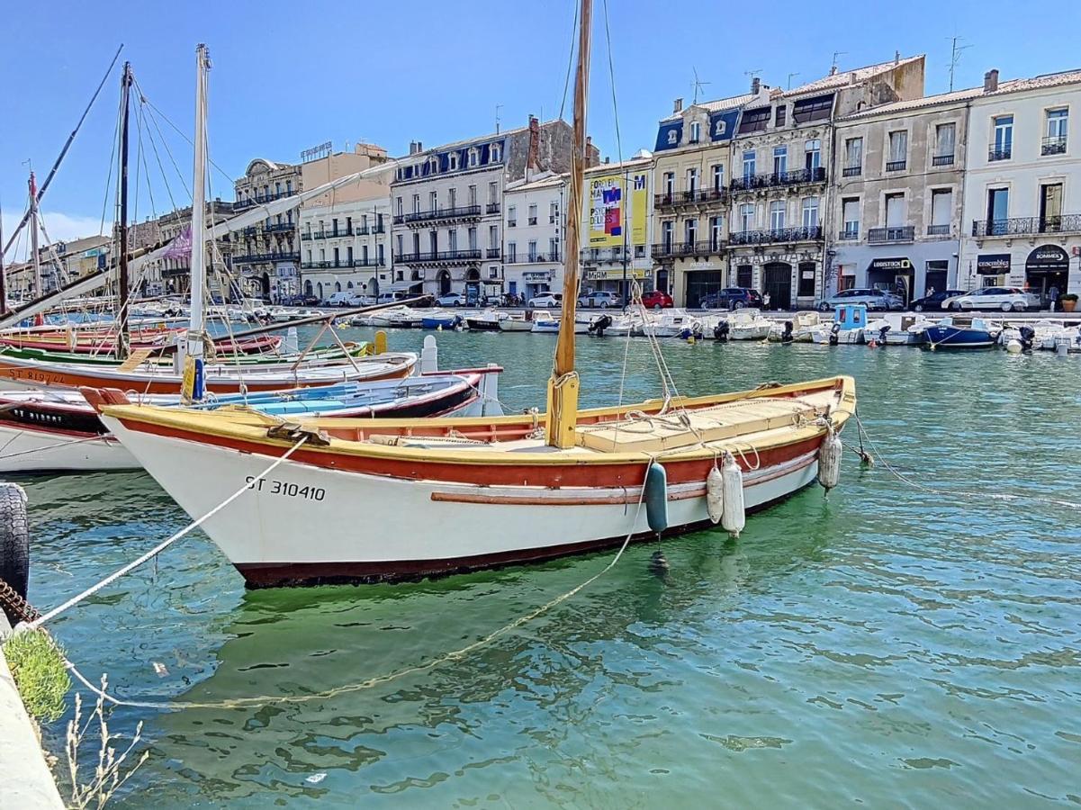 Apartament Le Saint Felix -Climatise- Rdc Sète Zewnętrze zdjęcie